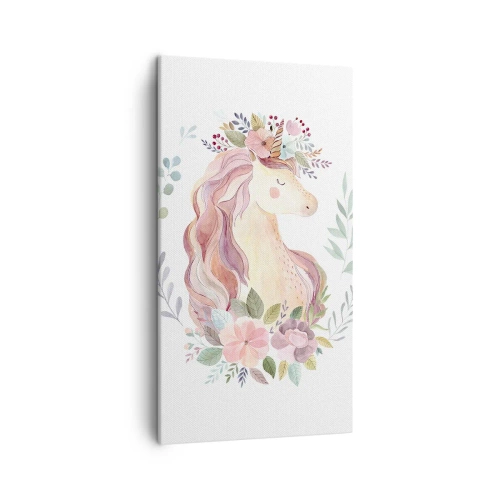 Schilderen op canvas - Een uitnodiging in de wereld van sprookjes - 45x80 cm