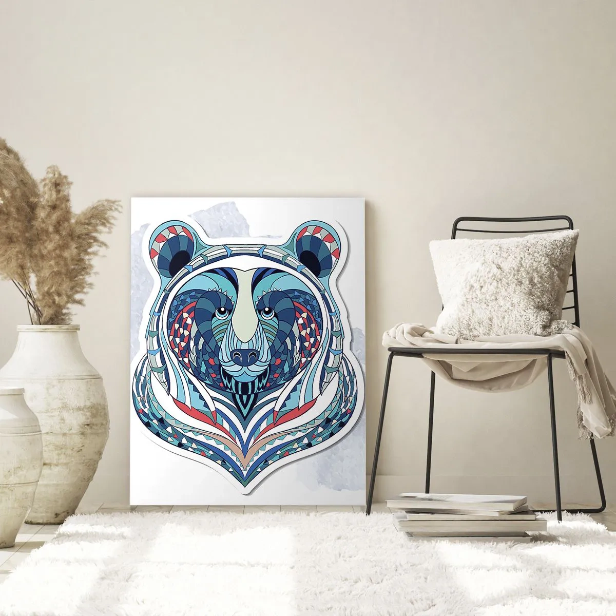 Schilderen op glas - Eviva Groenlandia! - 50x70 cm