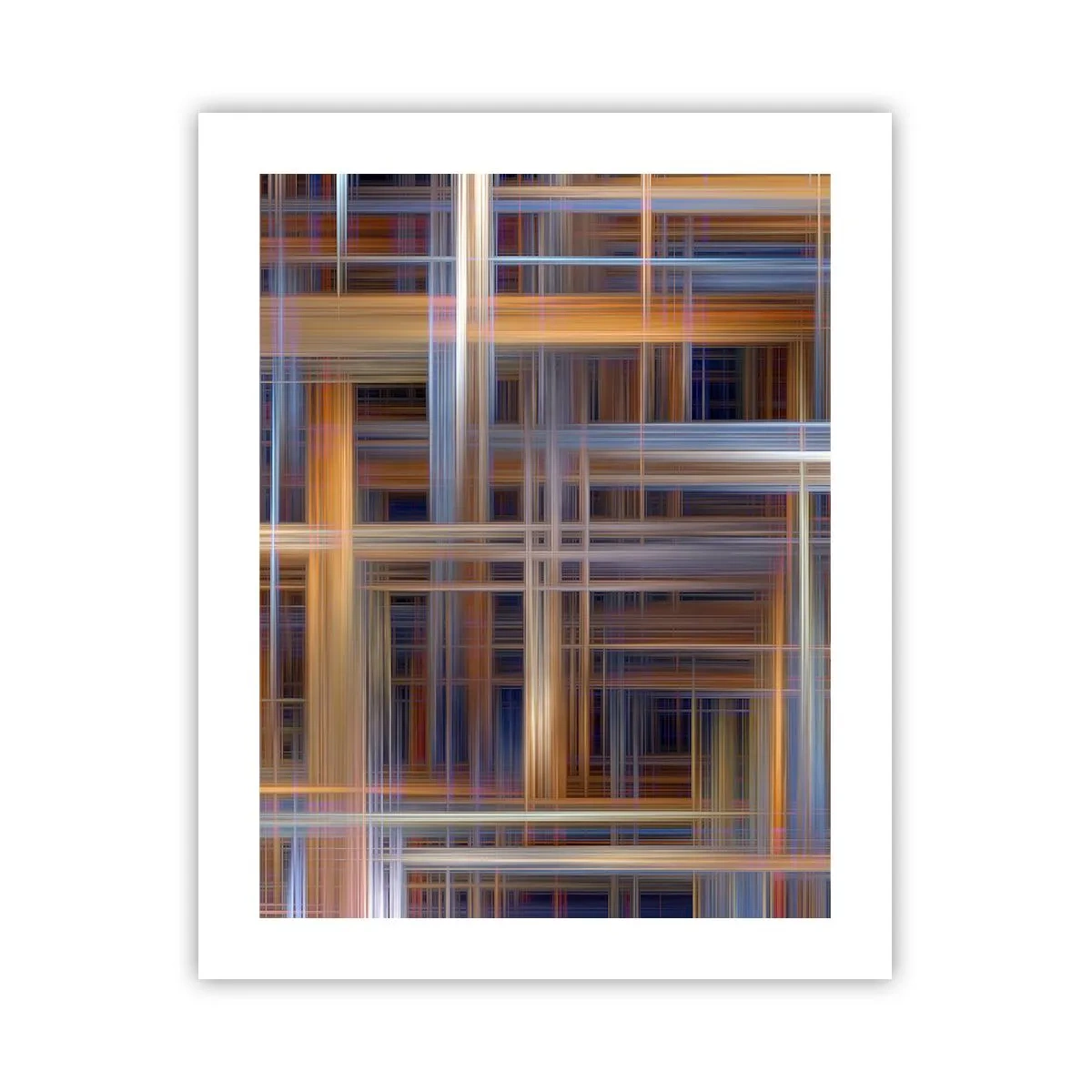 Poster - Geweven van licht - 40x50 cm