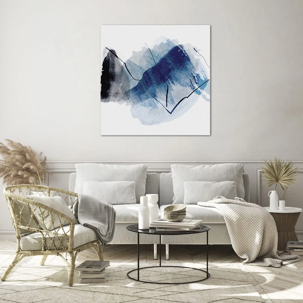 Schilderen op glas - Ijsberg - 70x70 cm