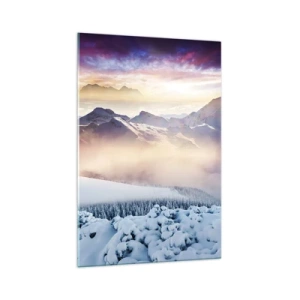 Schilderen op glas - De kracht en puurheid van de natuur - 70x100 cm