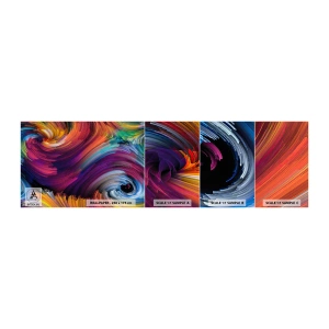 Fotobehang Staaltje Standard Eco - Het begin van een nieuwe wereld - Abstractie, Deel, Modern patroon - 100x30 cm