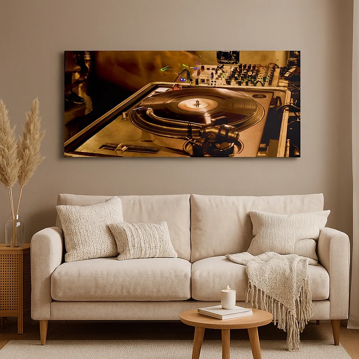 Schilderen op canvas - Voel je de kracht? - 30x30 cm