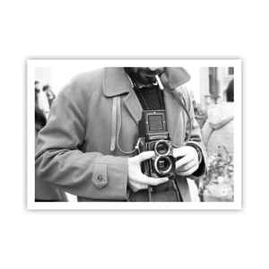 Poster - Retro stijl - 100x70 cm