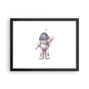 Poster in een zwarte lijst - Tot ziens! - 40x30 cm