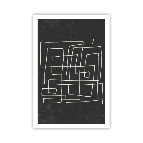 Poster - Niet zo eenvoudig - 61x91 cm