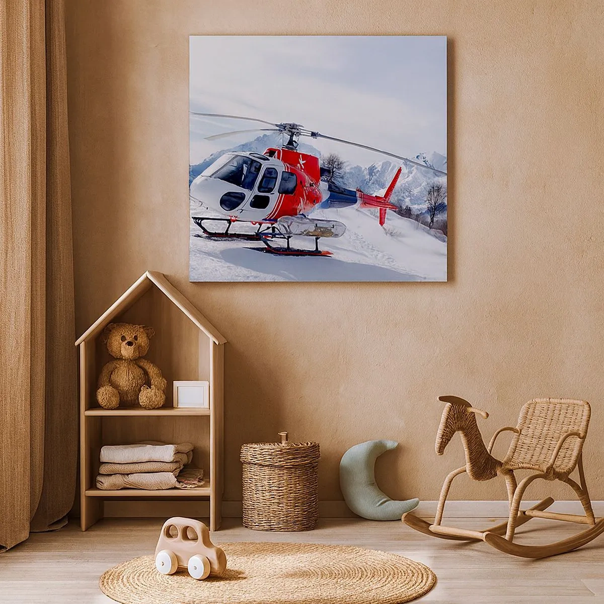 Schilderen op canvas - Altijd klaar - 30x30 cm