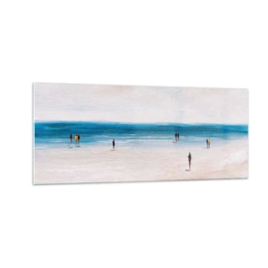 Schilderen op glas - Een natuurlijke behoefte - 100x40 cm