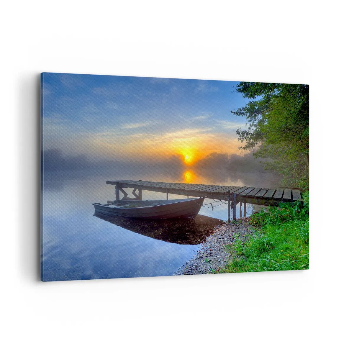 Schilderen op canvas - Hoe gewoon verandert in magie - 100x70 cm