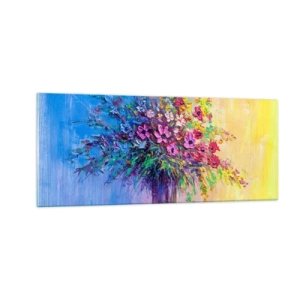Schilderen op glas - Schenking van de wei - 100x40 cm