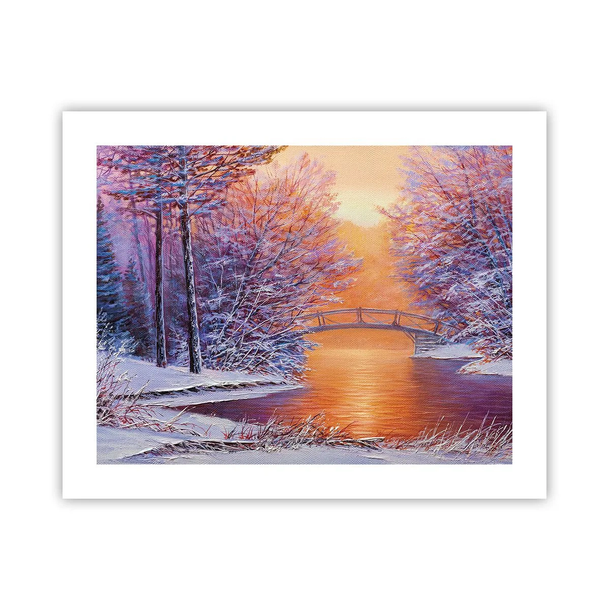 Poster - Laten we elkaar hier ontmoeten - 50x40 cm