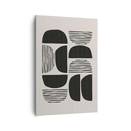 Schilderen op canvas - Halfslachtige deals - 70x100 cm