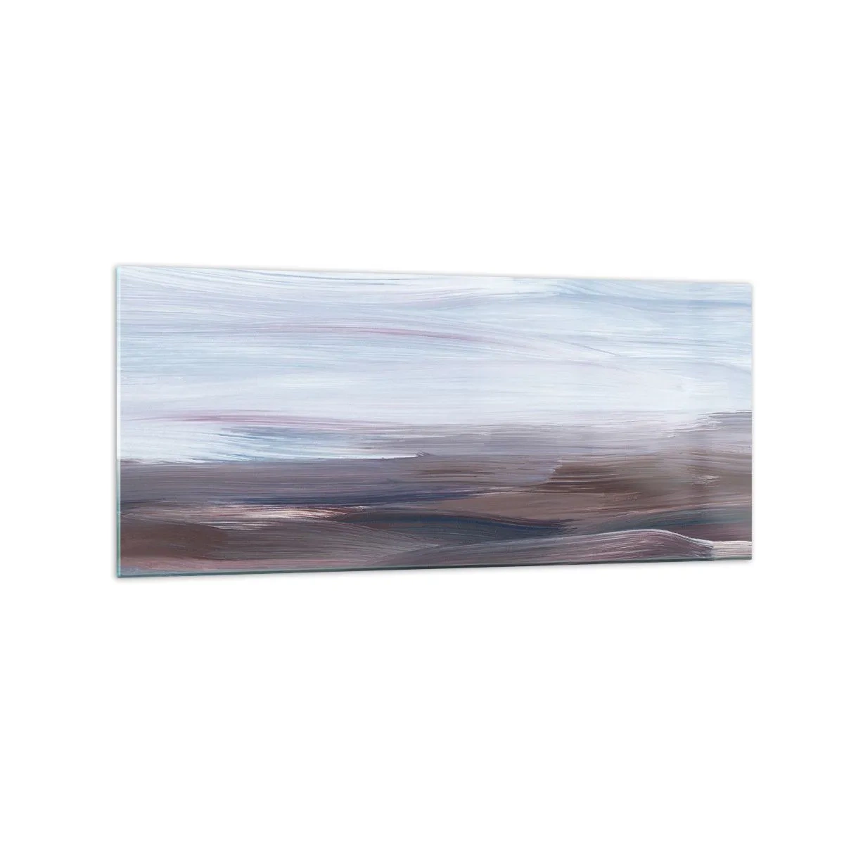 Schilderen op glas - Elementen: water - 120x50 cm