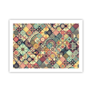 Poster - Marokkaanse sfeer - 70x50 cm