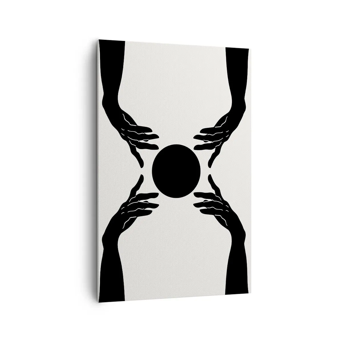 Schilderen op canvas - Geheim teken - 80x120 cm