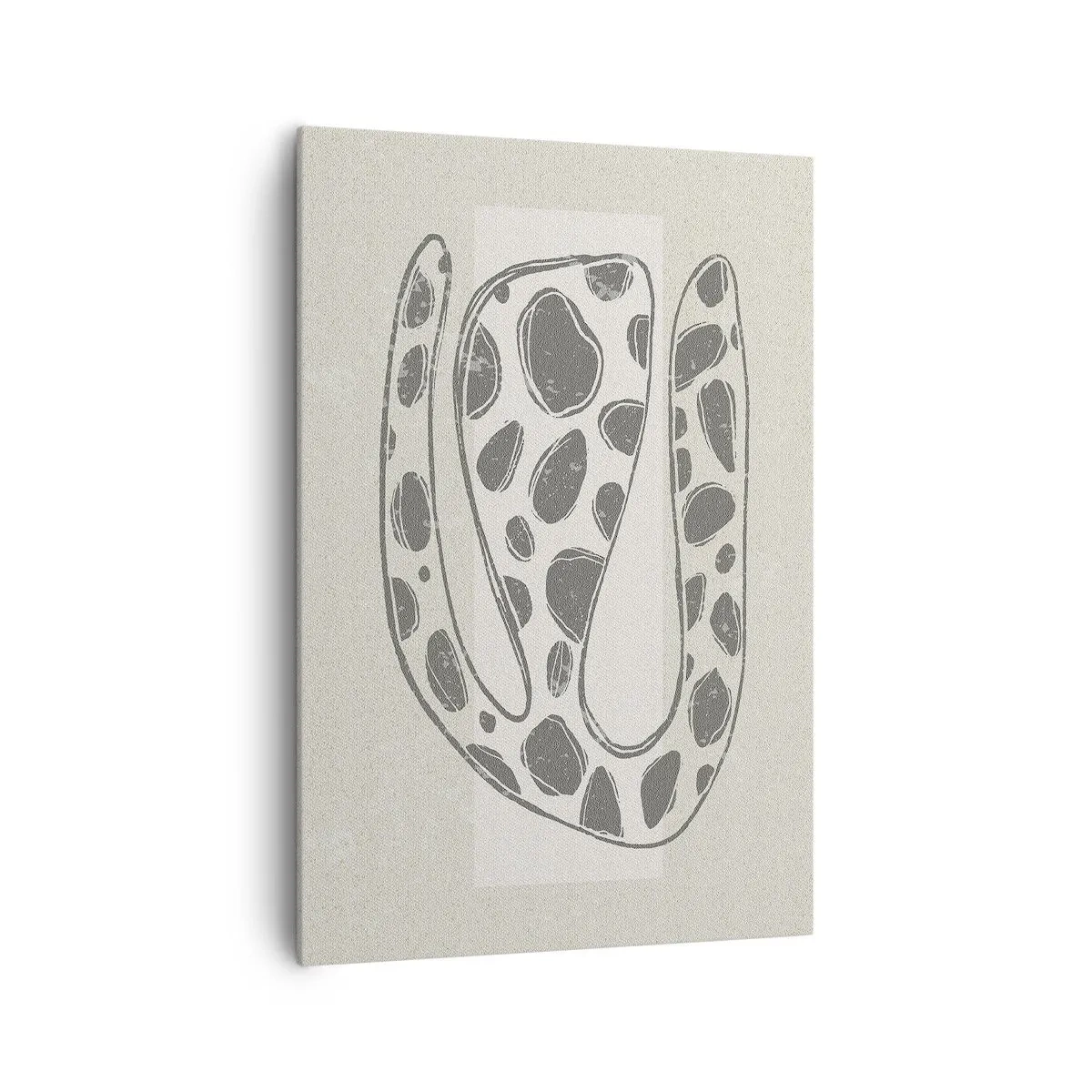 Schilderen op canvas - Een vreemd wezen - 70x100 cm