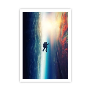 Poster - Ga het universum tegemoet - 70x100 cm