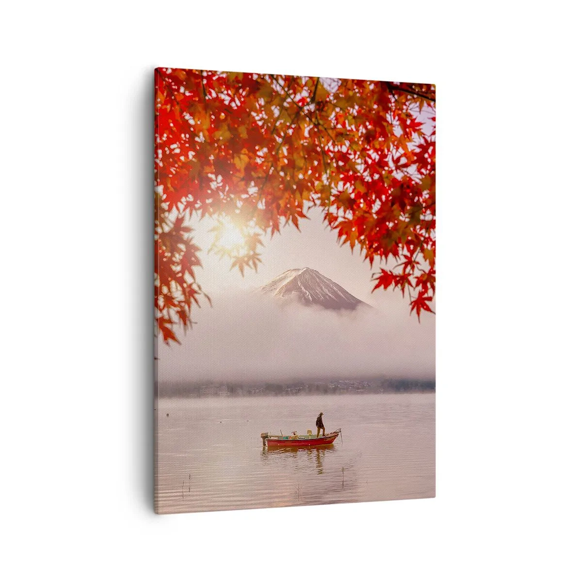 Schilderen op canvas - In het Japanse klimaat - 50x70 cm