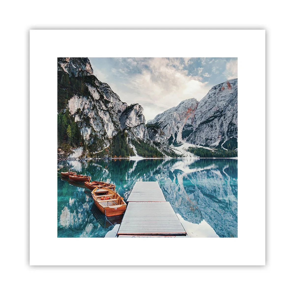 Poster - We zullen je schoonheid laten zien - 30x30 cm