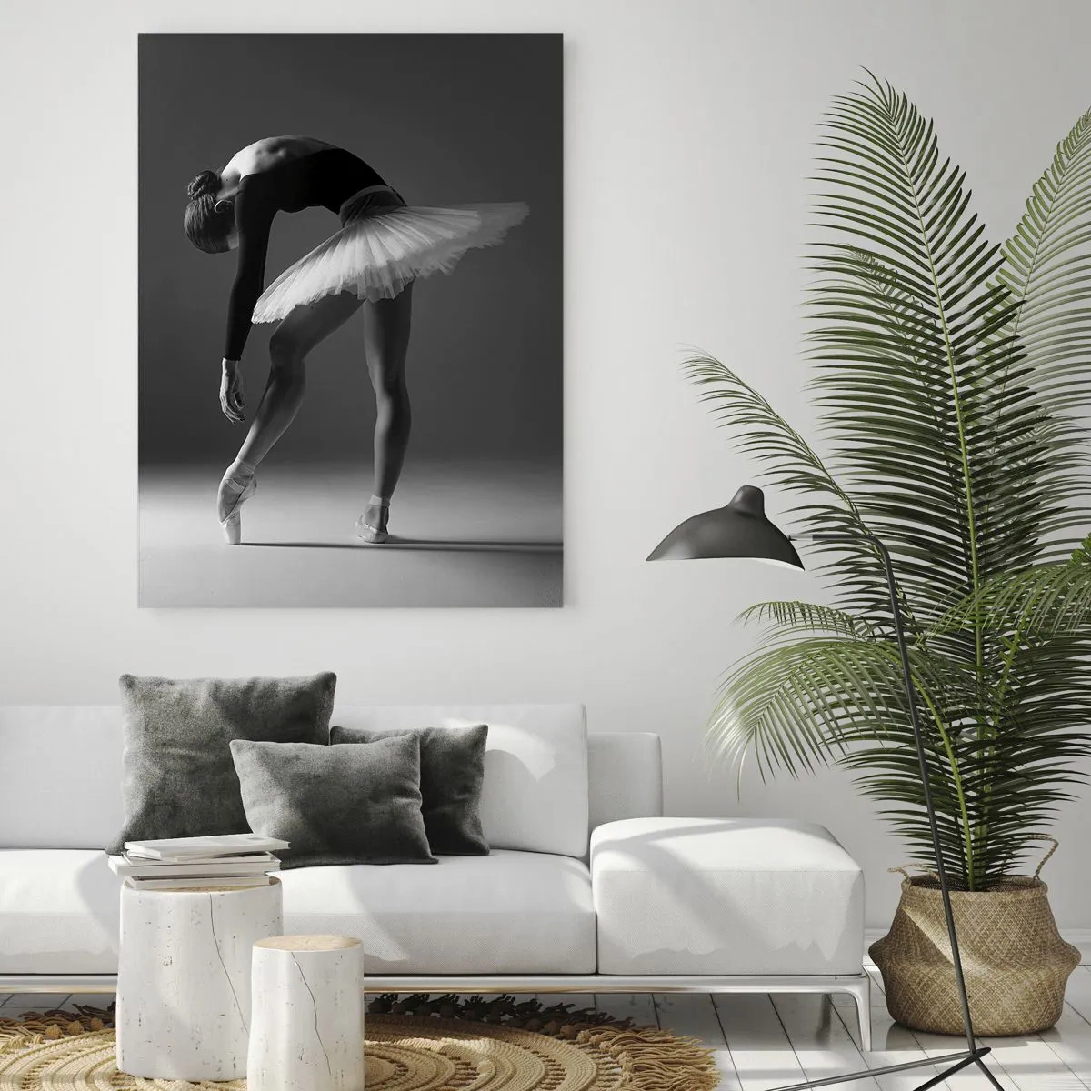 Schilderen op glas - Bella ballerina - 50x70 cm