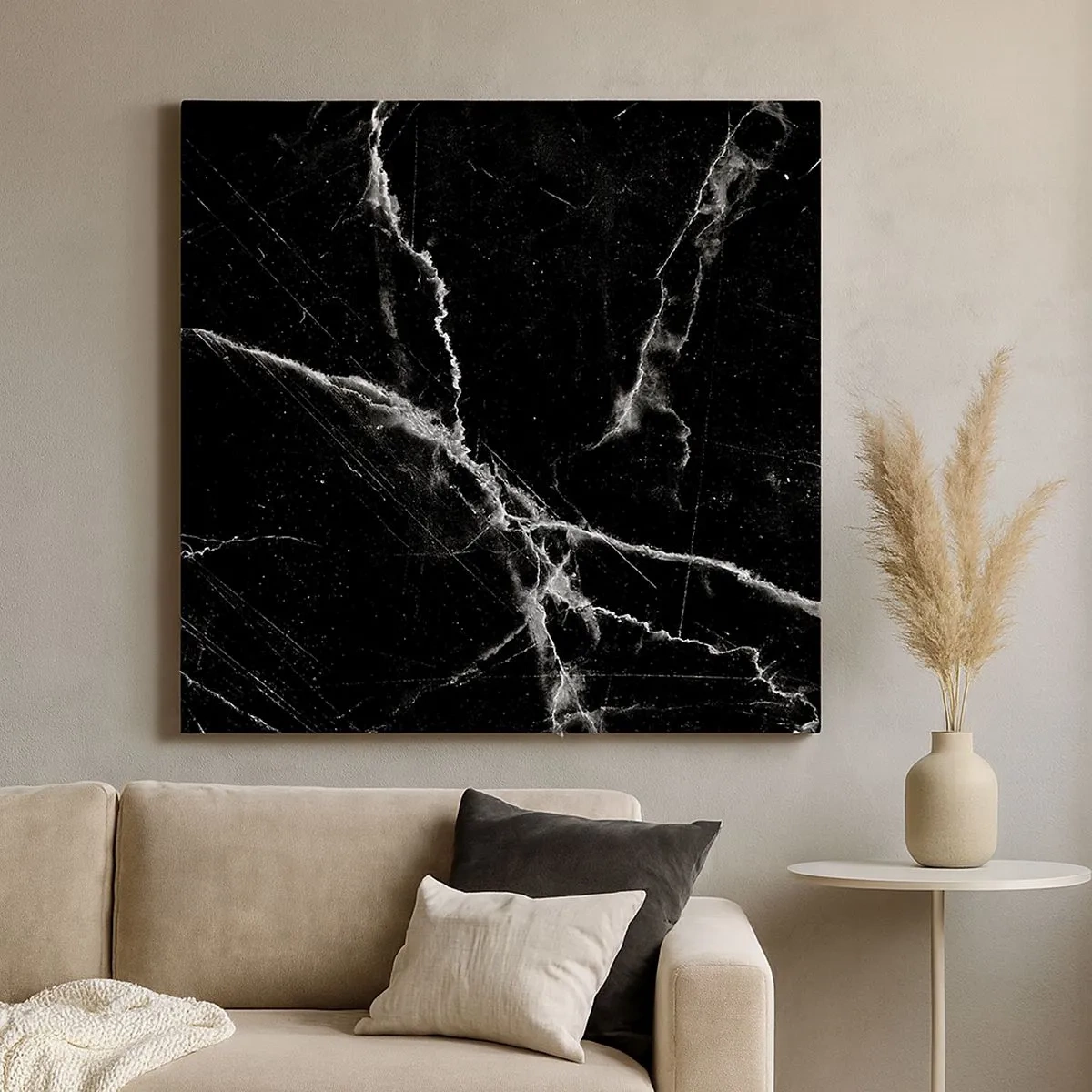 Schilderen op canvas - Het geheime leven van steen - 30x30 cm