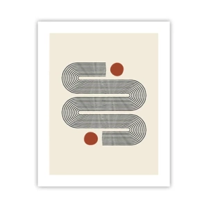 Poster - Van het begin tot het eind - 40x50 cm