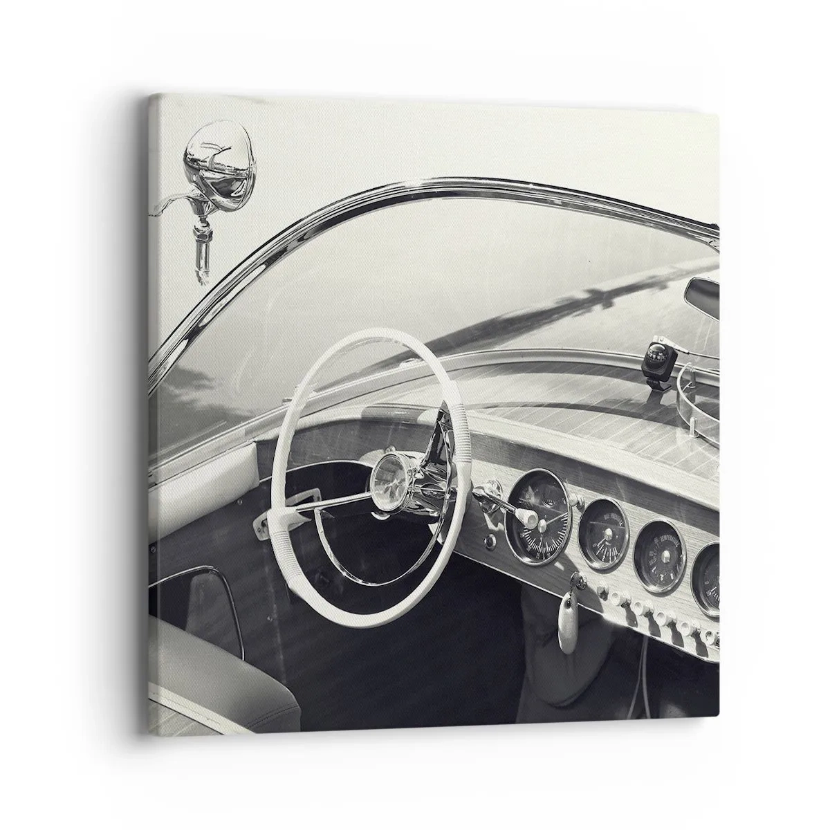 Schilderen op canvas - Weer voor de rijken - 40x40 cm