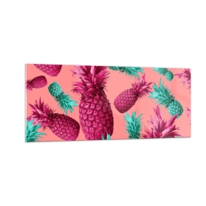 Schilderen op glas - Vrijheid is zoet - 100x40 cm