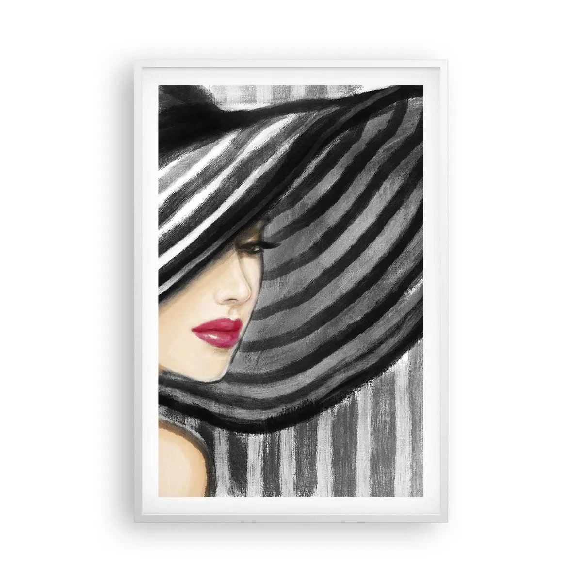 Poster in een witte lijst - Waar moet je zoeken? - 61x91 cm