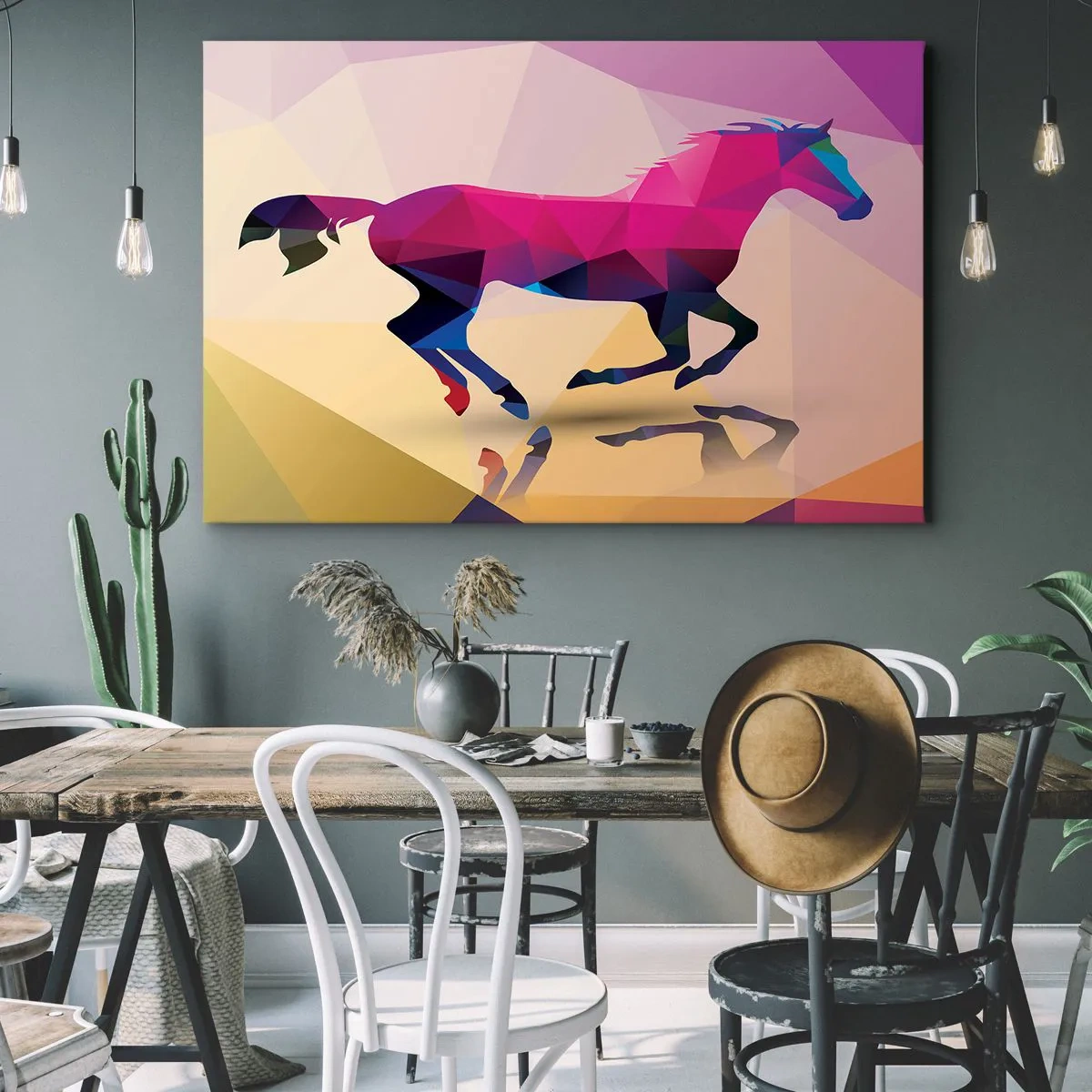 Schilderen op canvas - Kubisme leeft nog - 120x80 cm