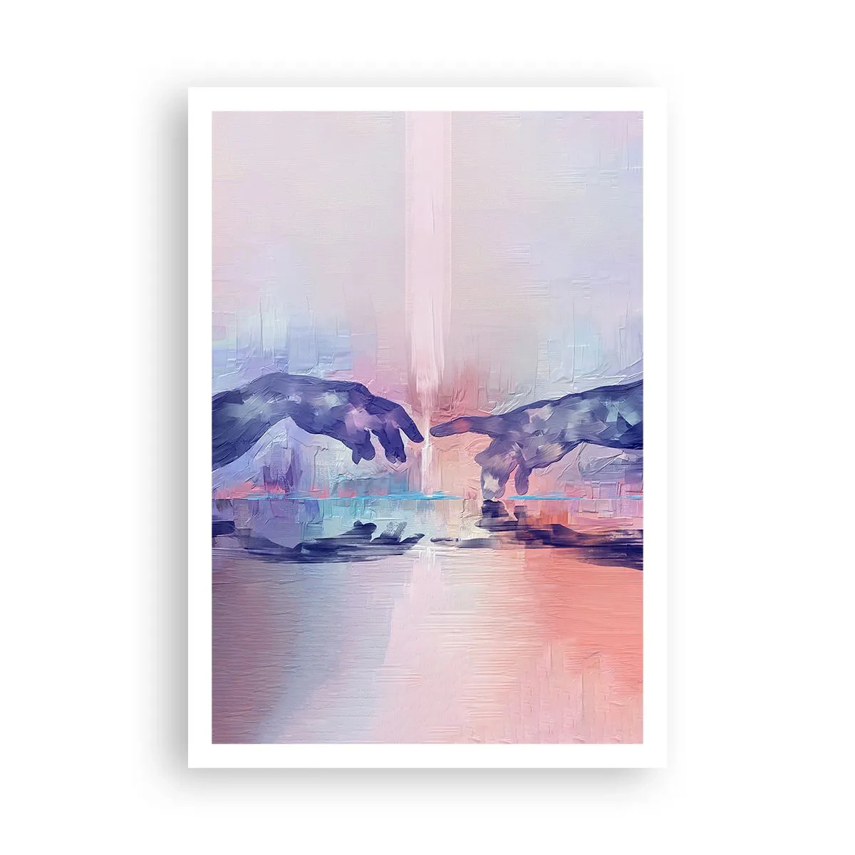 Poster - Goddelijke levensvonk - 70x100 cm