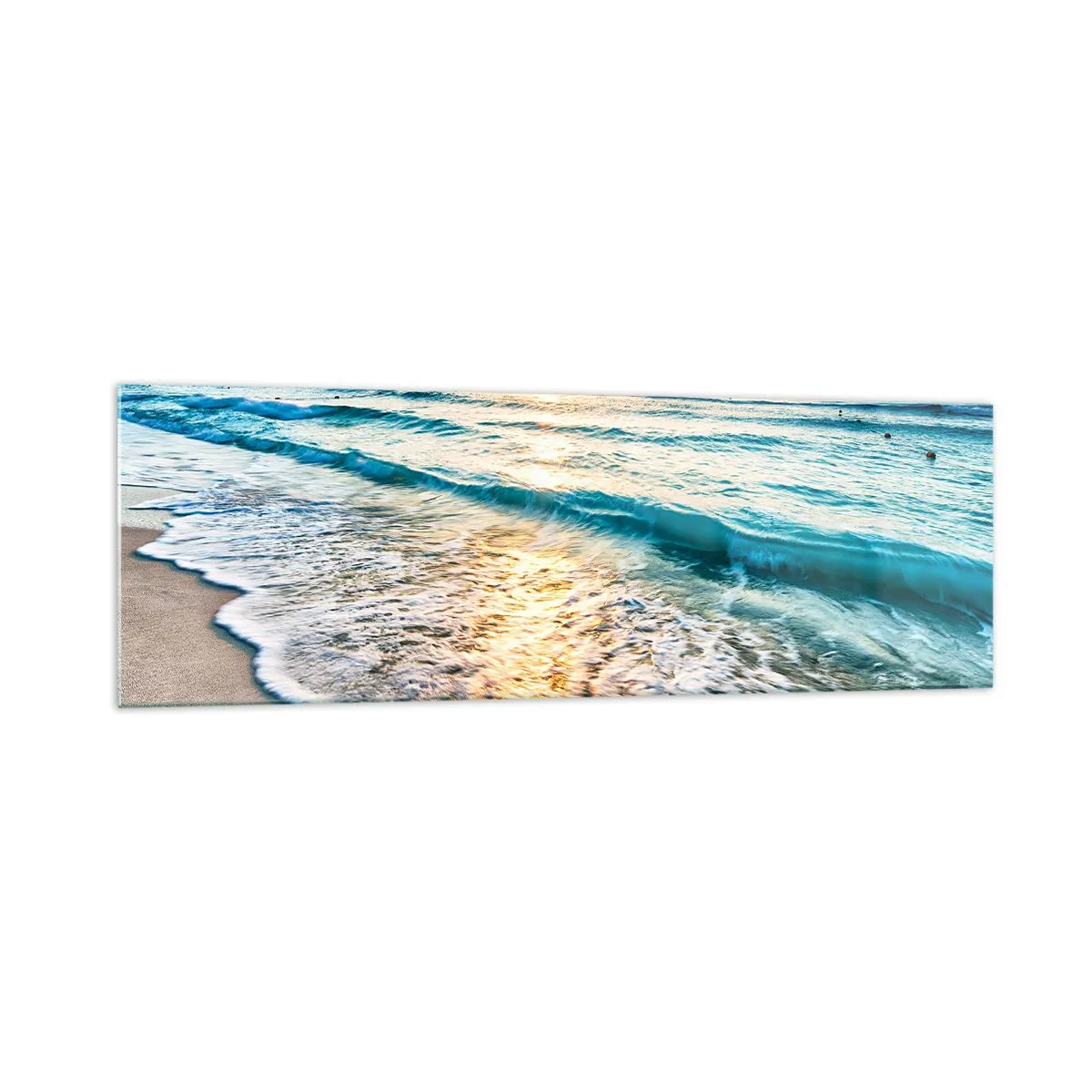 Schilderen op glas - Een uitzicht dat de moeite waard is - 160x50 cm