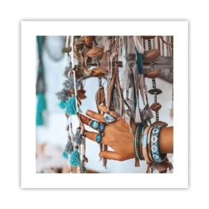 Poster - Lokale schatten - 40x40 cm