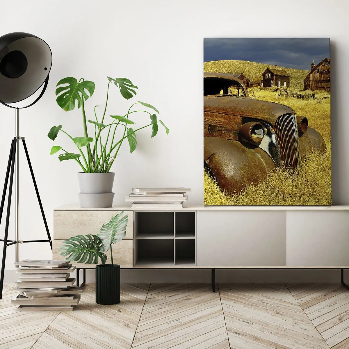 Schilderen op canvas - Een welverdiende rust - 50x70 cm