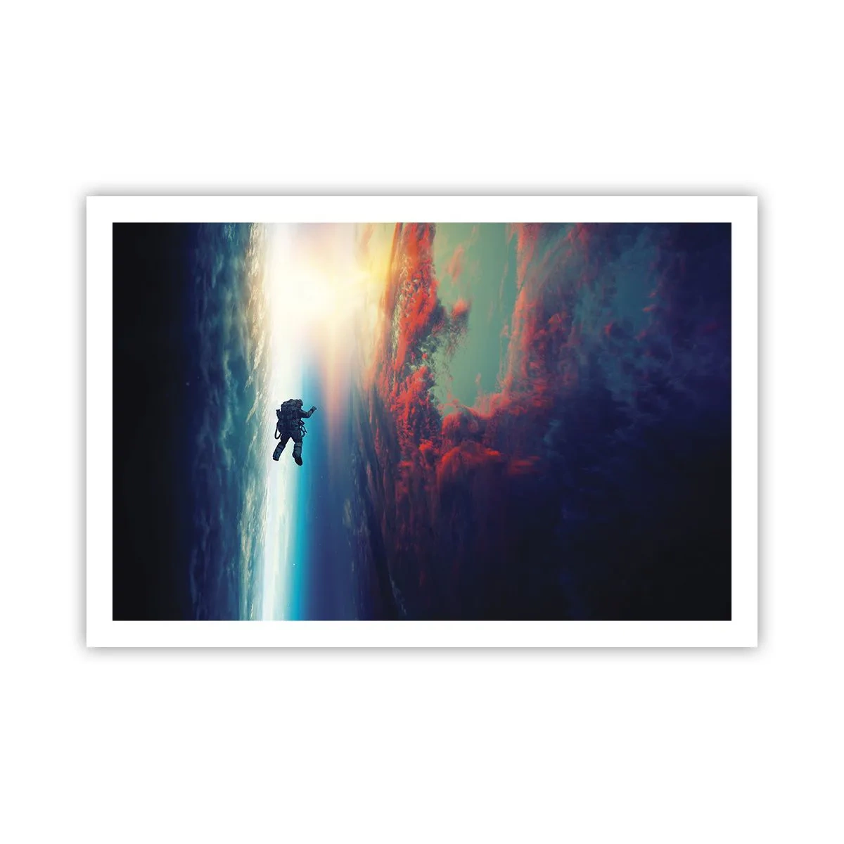 Poster - Ga het universum tegemoet - 91x61 cm