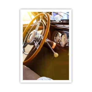 Poster - Een adem van luxe uit het verleden - 70x100 cm