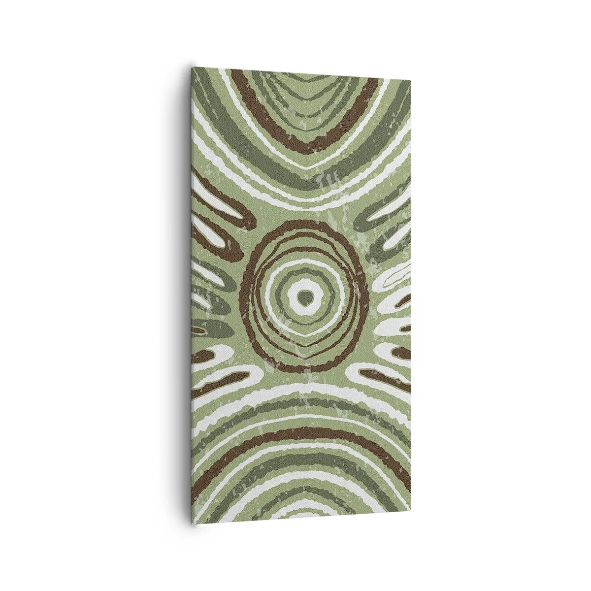 Schilderen op canvas - Een explosie van emoties - 65x120 cm