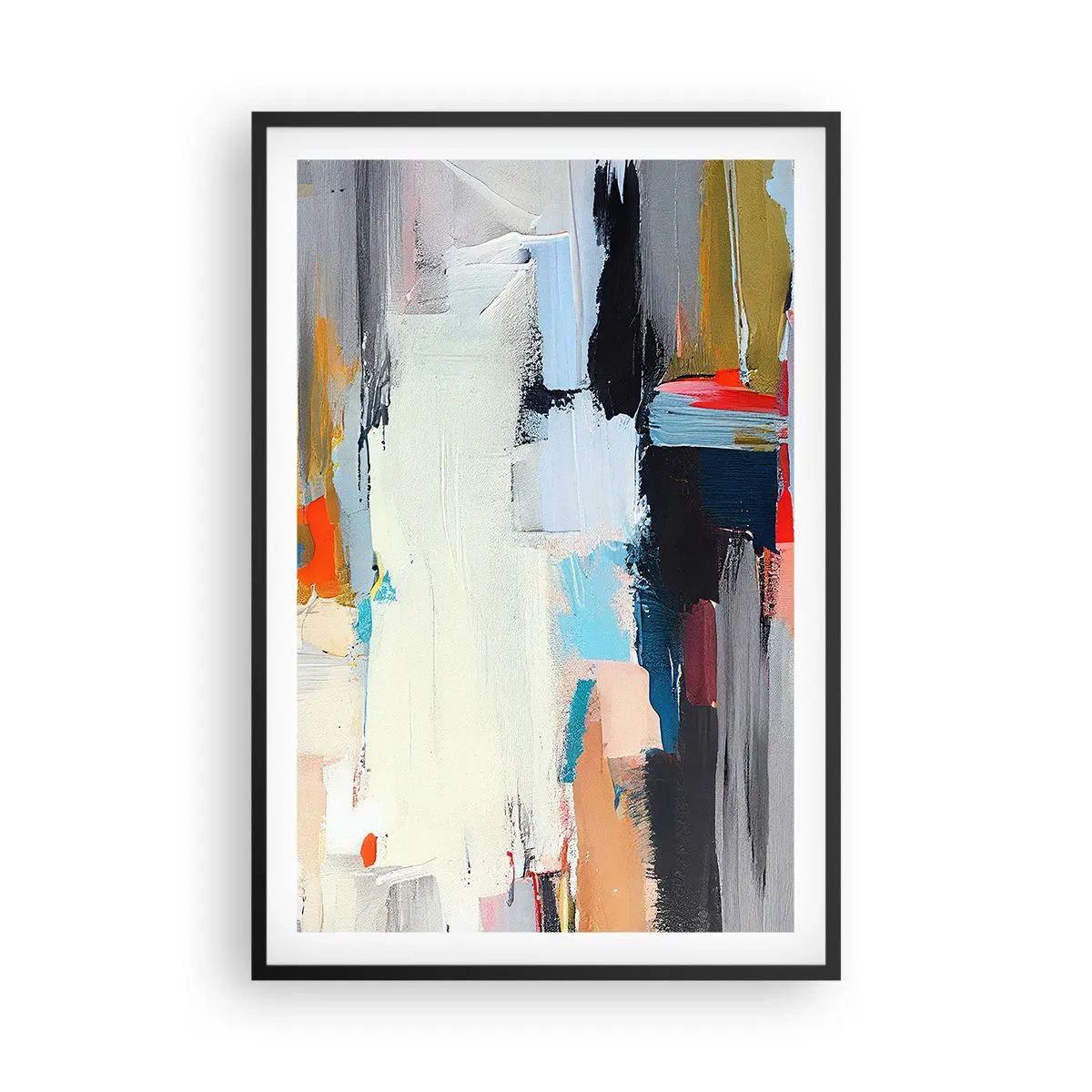 Poster in een zwarte lijst - Is er een methode? - 61x91 cm