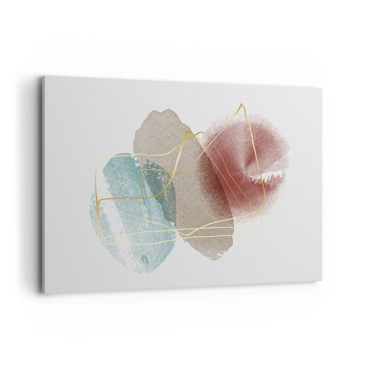 Schilderen op canvas - Koralen van de ruimte - 120x80 cm