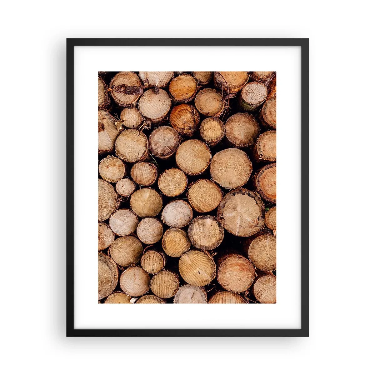 Poster in een zwarte lijst - Een nieuw begin - 40x50 cm