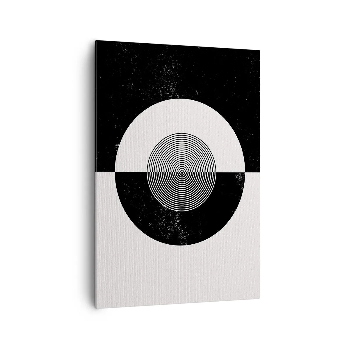 Schilderen op canvas - Harmonie in zwart-wit - 70x100 cm