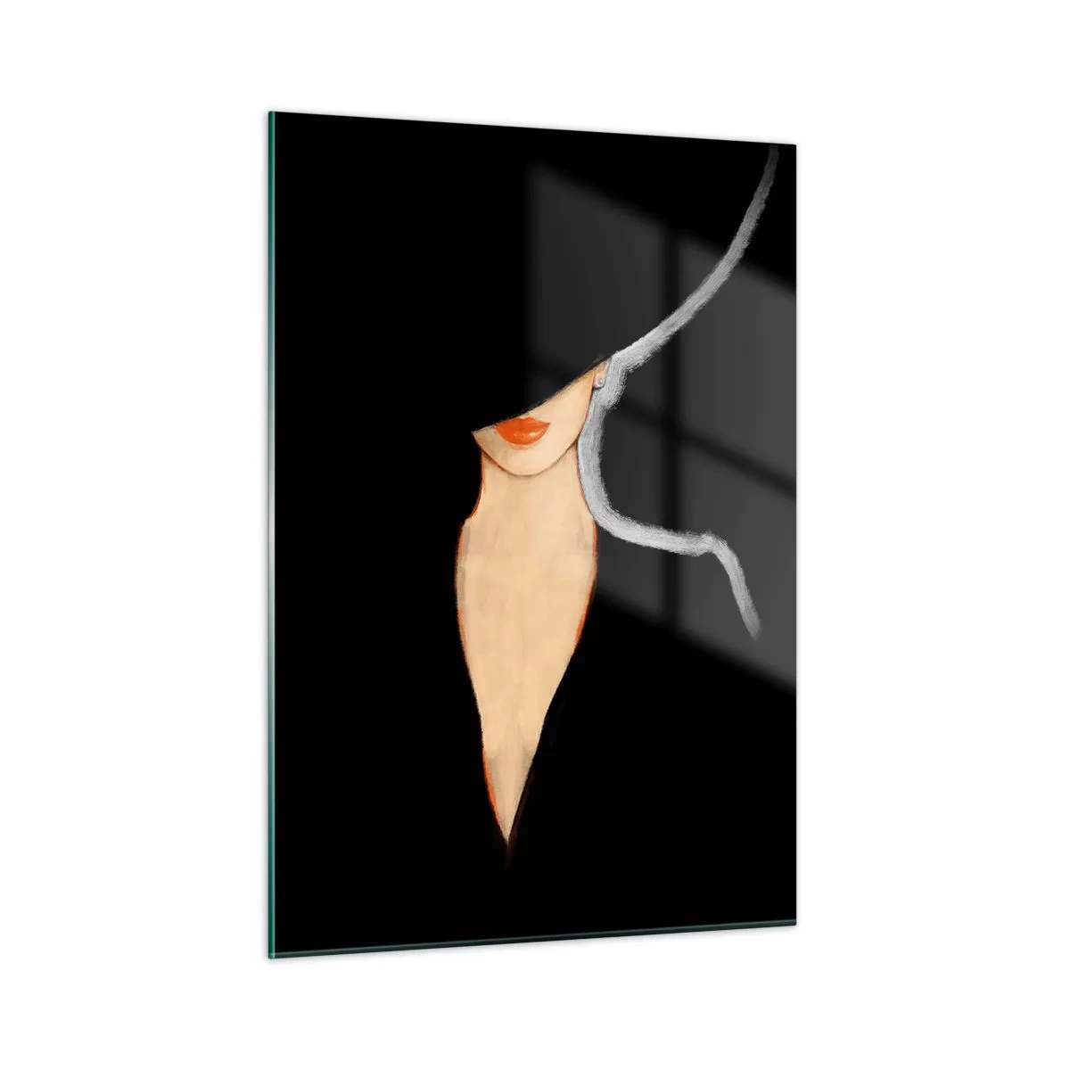 Schilderen op glas - Elegantie en stijl - 50x70 cm