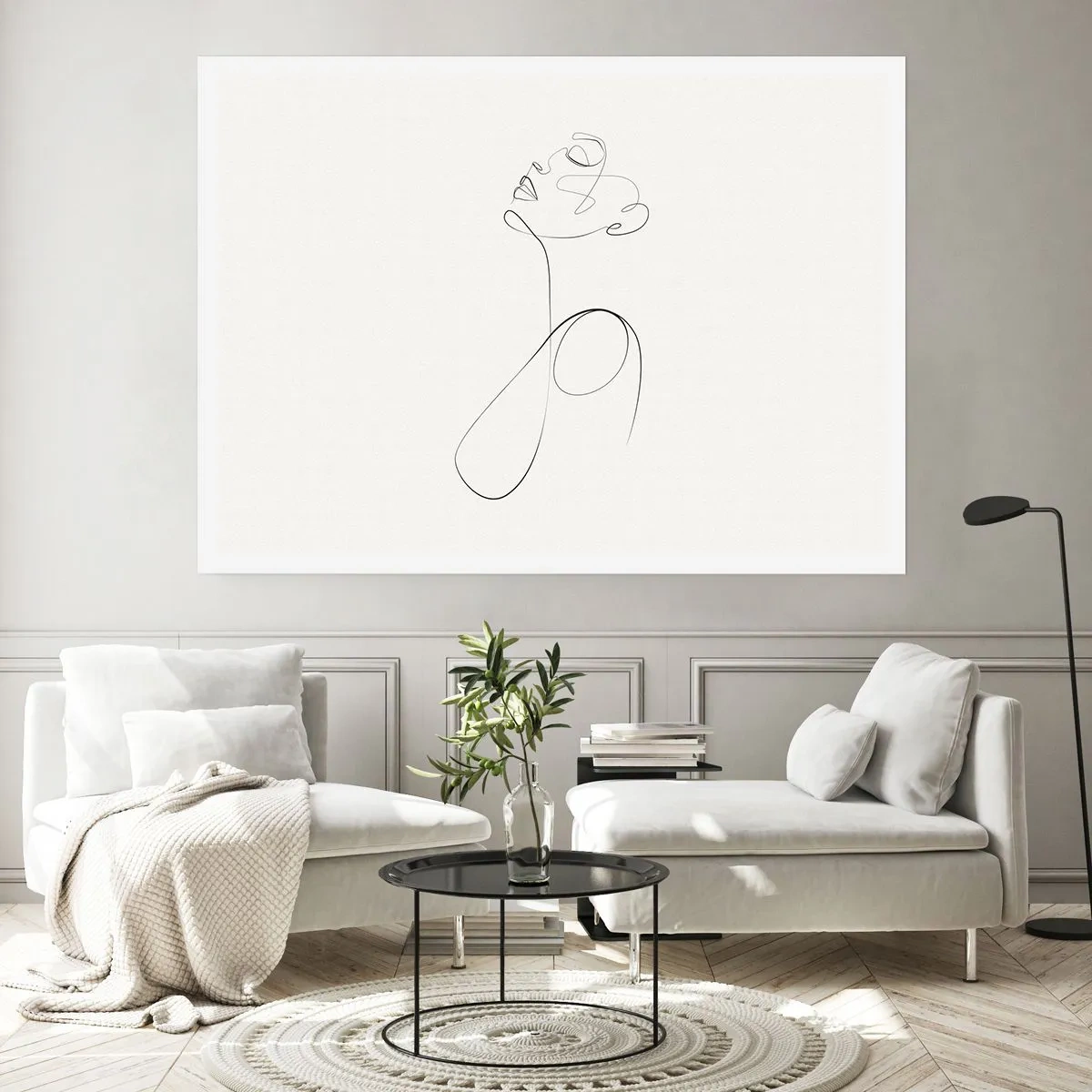 Poster - Loopt in dromen - 40x30 cm