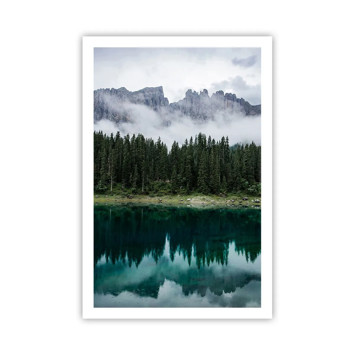 Poster - Stil, stil, laten we het drinkwater niet wakker maken... - 61x91 cm