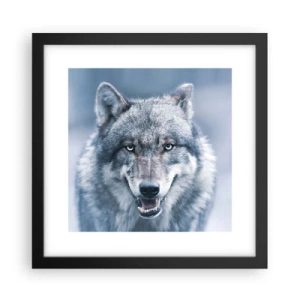 Poster in een zwarte lijst - Ga jij de uitdaging aan? - 30x30 cm