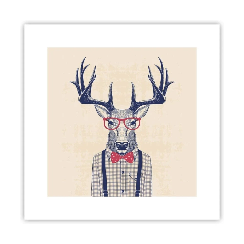 Poster - Een grappig extravaganza - 30x30 cm