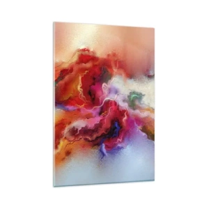 Schilderen op glas - Hoe vang je dromen - rook - 80x120 cm