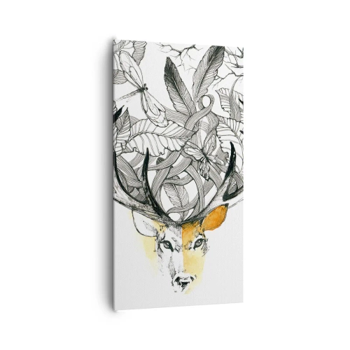 Schilderen op canvas - Hoorns van overvloed - 65x120 cm