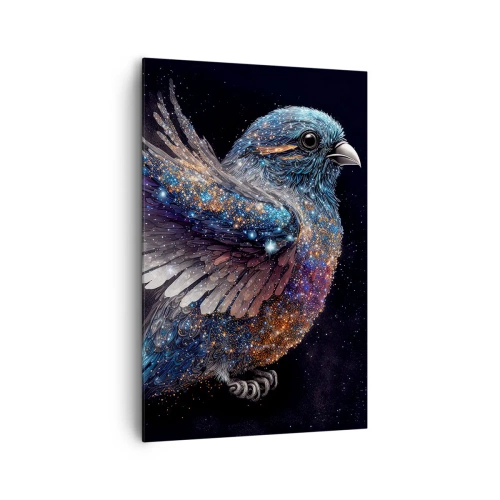 Schilderen op canvas - Diamant mus - 80x120 cm