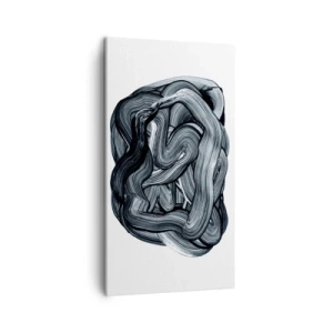 Schilderen op canvas - Het is niet zo eenvoudig - 45x80 cm